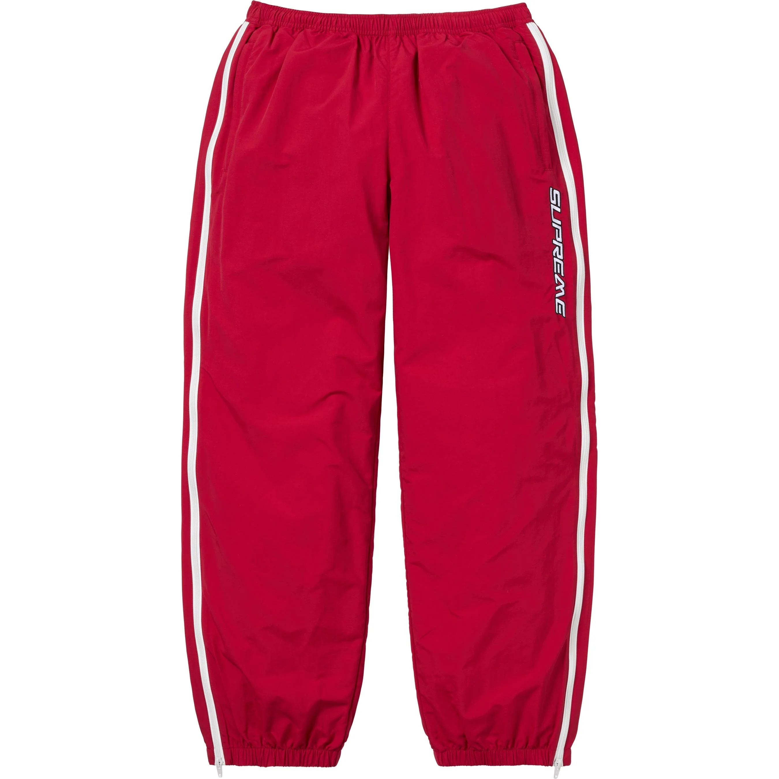 Contrast Zip Warm Up Pant view 20